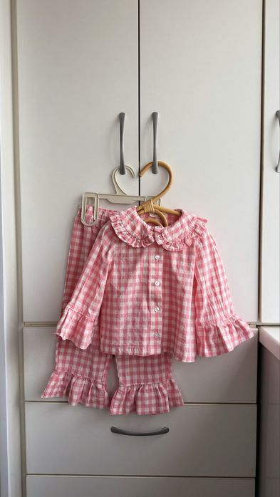 Дитяча рожева піжамка