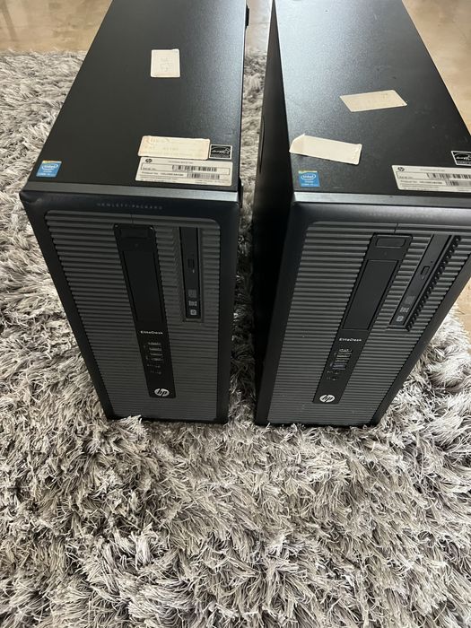 2 HP Elite Desk 800 G1 TWR - Avariados