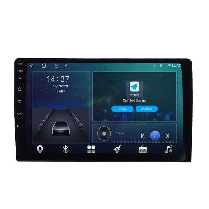 Магнітола Topway TS18 4/64 Carplay 4G 9 та 10 дюйм