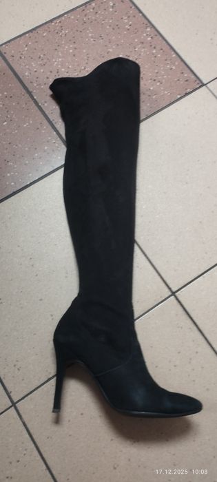 Zamszowe Kozaczki Prima Moda