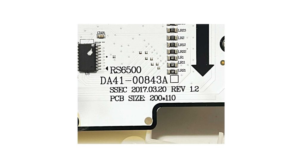 Wyświetlacz - płyta sterująca lodówki Samsung DA41 - 00843A