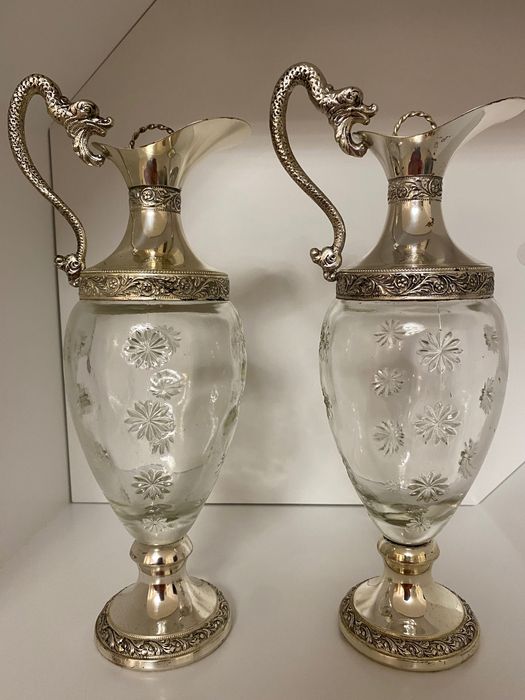 Декантер посріблений