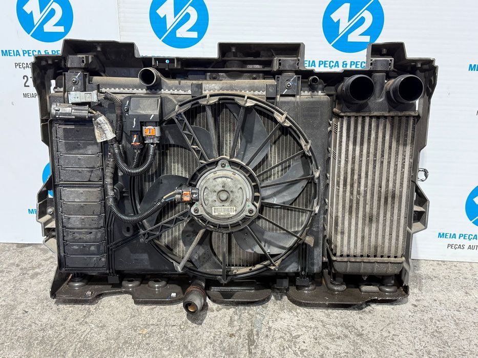 Radiadores e motoventilador Peugeot 508 de 2012
