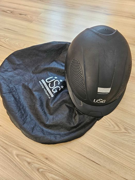 Kask jeździecki USG roz.S/M