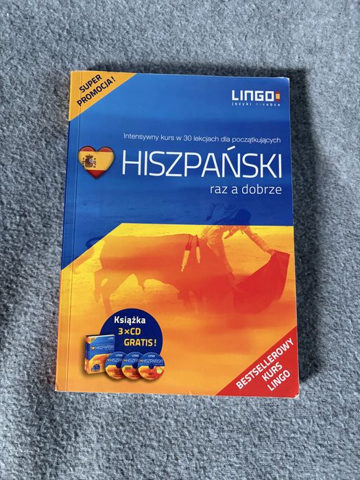 Hiszpanski raz a dobrze książka + 3 płyty CD