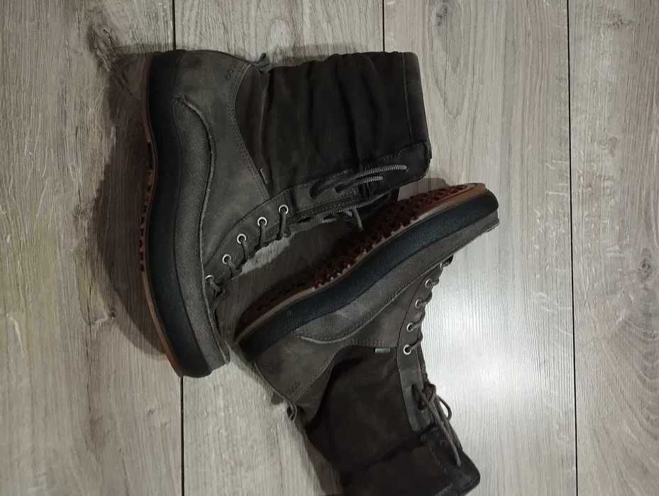 Ecco śniegowce kozaki 38 z membraną Gore Tex.