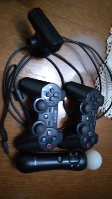 (Ver Descrição) Ps3 500GB + Jogos + 2 Comandos + extras