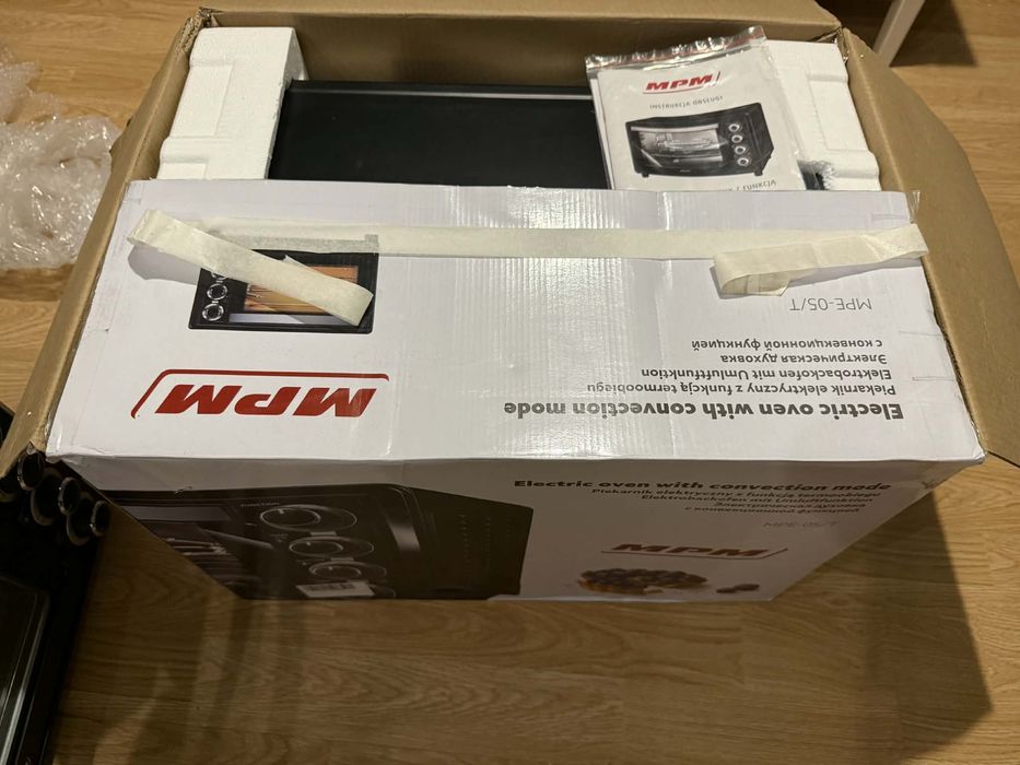 Mini piekarnik MPM MPE-05/T 32 l czarny