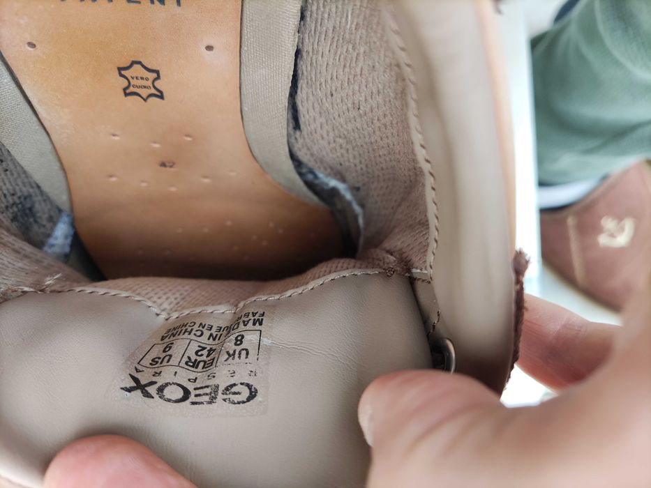 Sapatilhas castanhas Geox