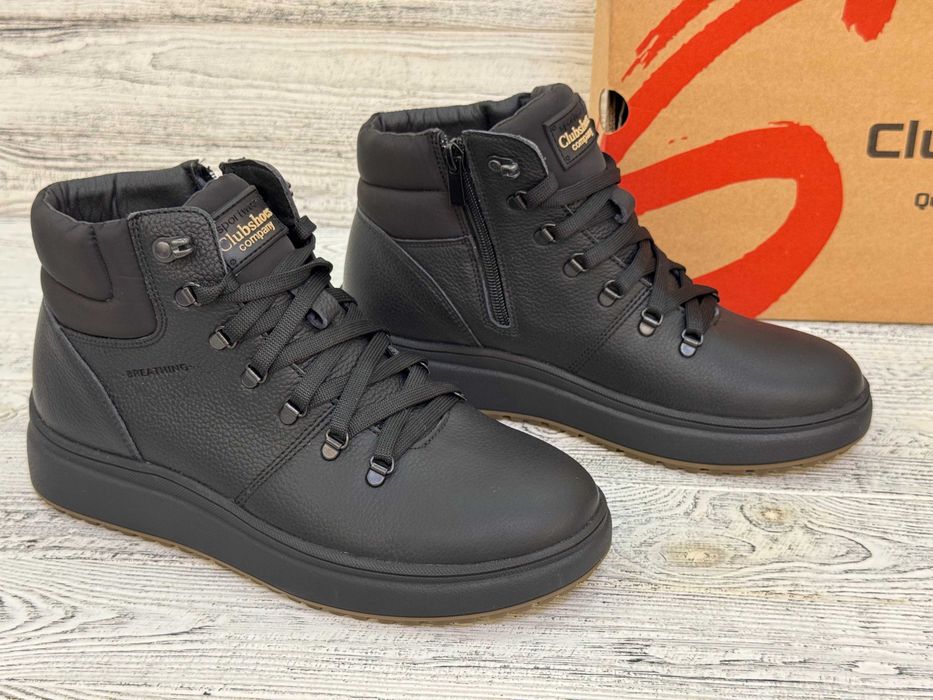Зимові черевики Clubshoes. Оригінал Натуральна шкіра! Гарантія  р40—45