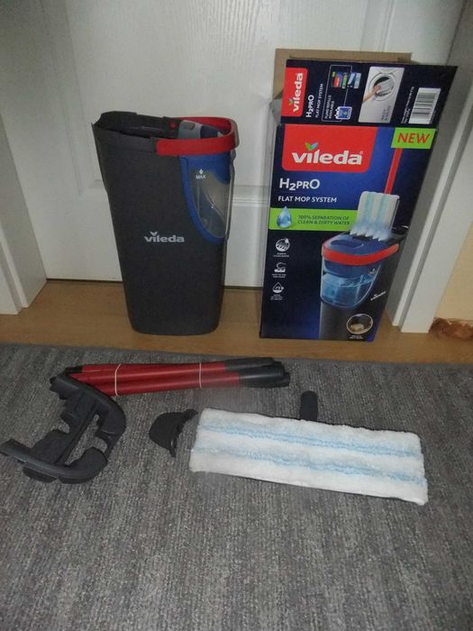 Mop Vileda H2prO z wiadrem NOWY-Odbiór OSOBISTY- NIE WYSYŁAM