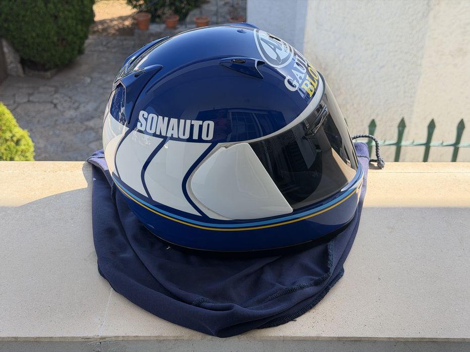 Arai Chaser M Christian Sarron Sonauto Gauloises Blondes