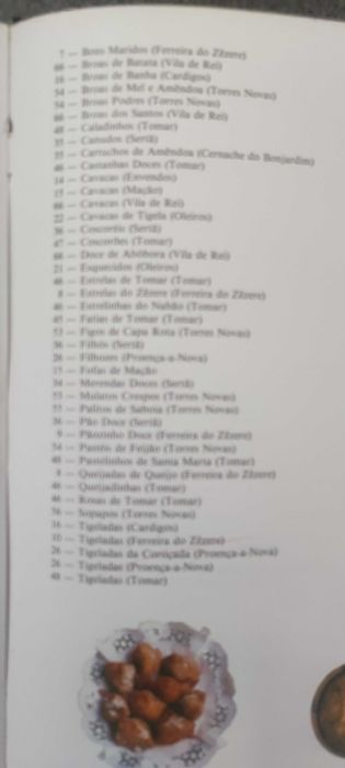 Livro raro Roteiro Gastronómico da Região does Templários