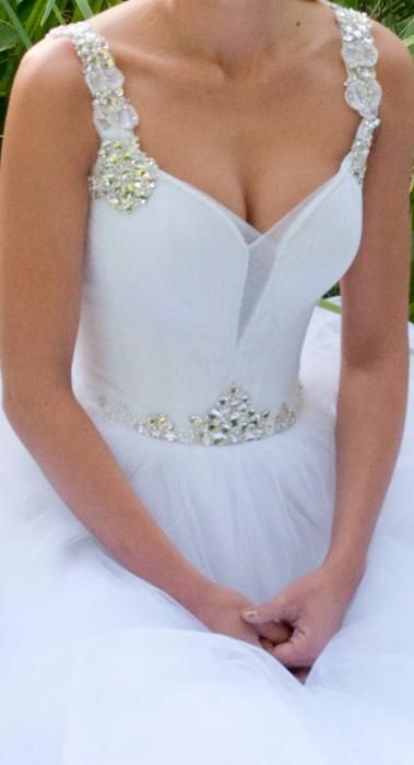 Suknia ślubna biała