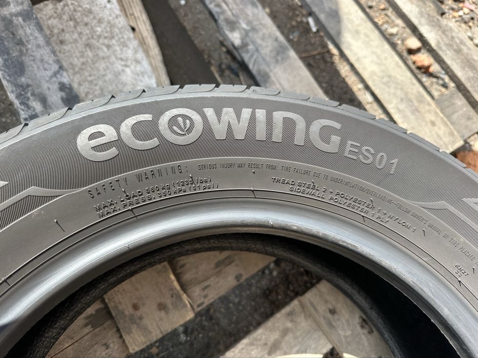185/65 R15 Kumho EcoWing Es01 /комплетк/ідеальний стан/
