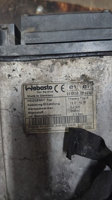 Webasto Thermo Top P