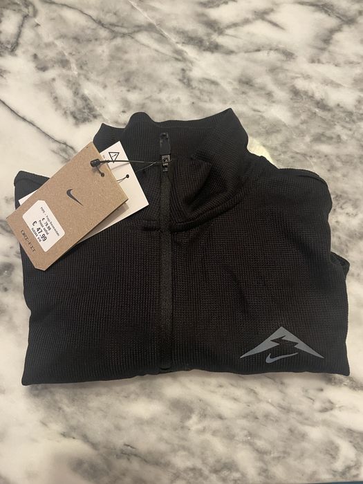 Nike trail meio zipe