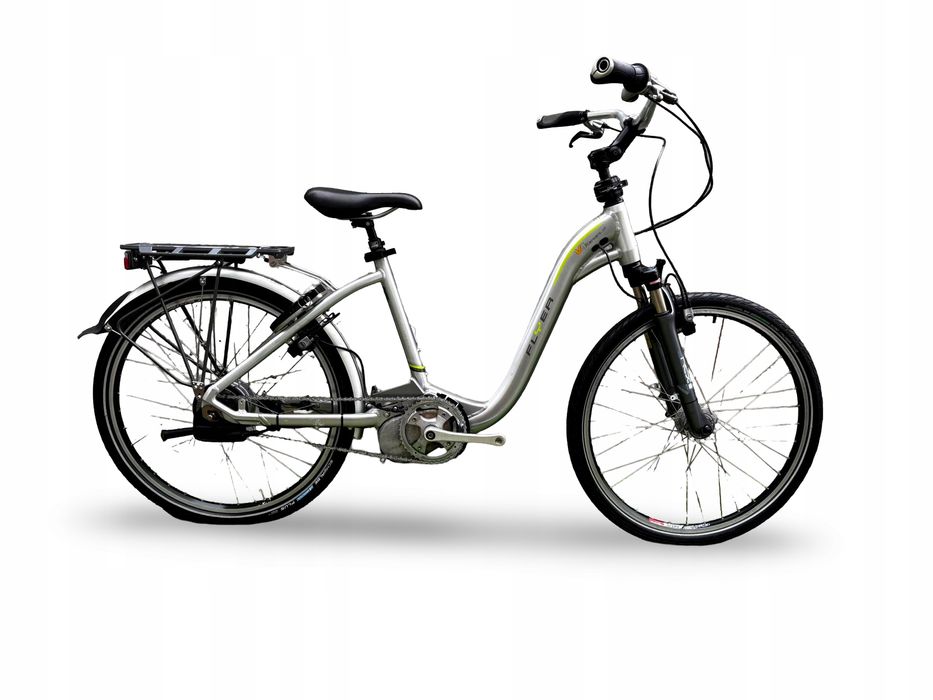 Rower elektryczny miejski FLYER rama 46cm koła 26" Nuvinci Enviolo
