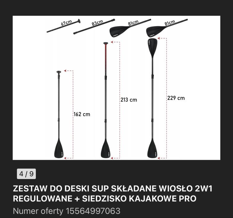Deska sup aqua marina super trio tandem 273 cm