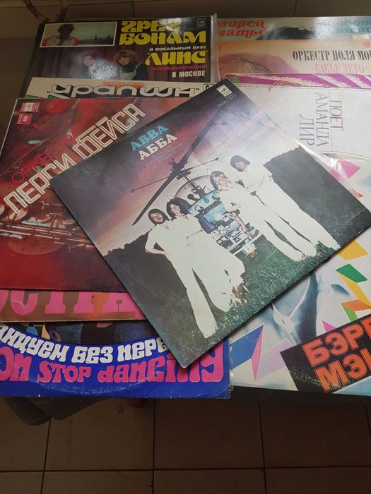 пластинки виниловые обучающие, классика, эстрада зарубежная и СССР