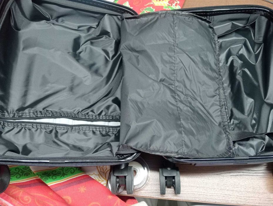 Conjunto 2 Malas Azuis NOVAS – Cabine+Média    – Cadeado c/ Senha