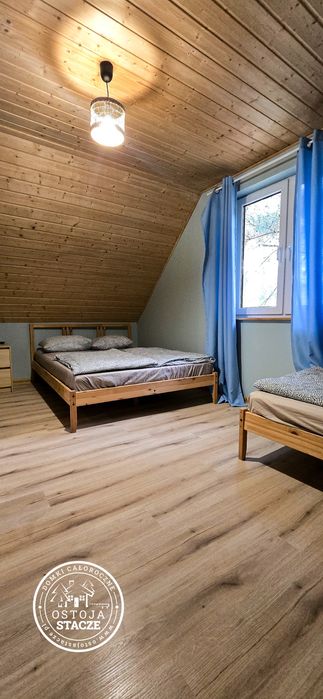 Dom kominek Bania Jacuzzi noclegi Mazury Promocja domek jezioro