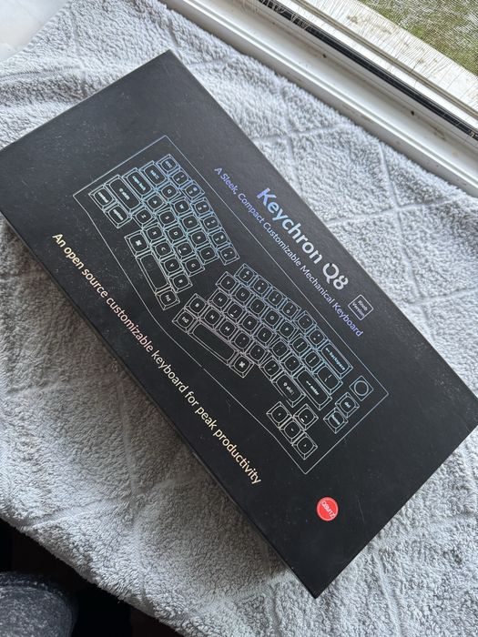 Механічна клавіатура Keychron Q8 кастомізована