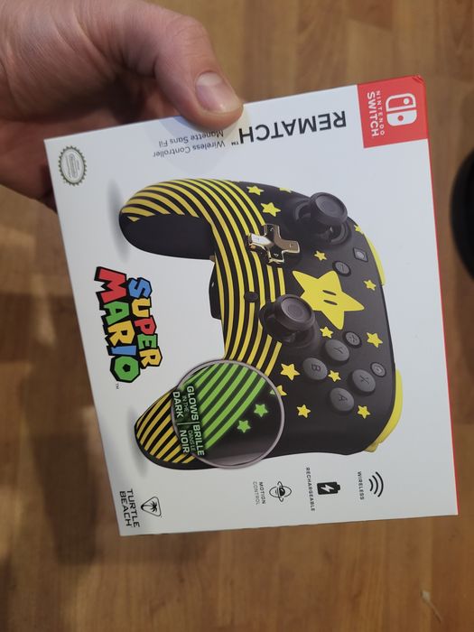 Pad kontroler dla Nintendo Switch Turtle Beach Rematch Super Mario