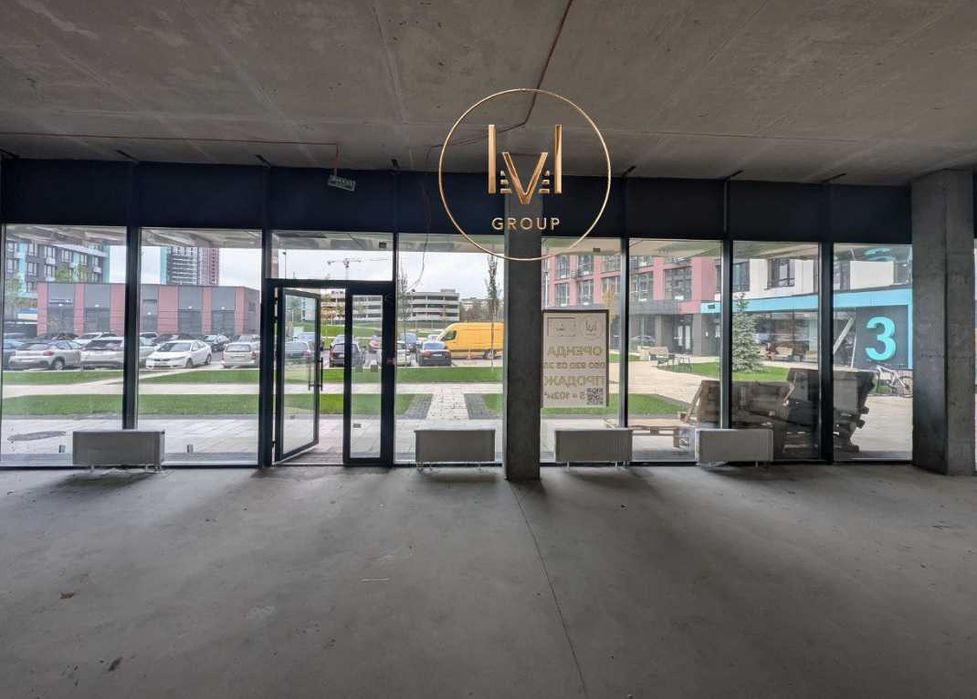 Продам нежитлове приміщення S=101,6 кв.м. 1й поверх жк "Діброва Парк"