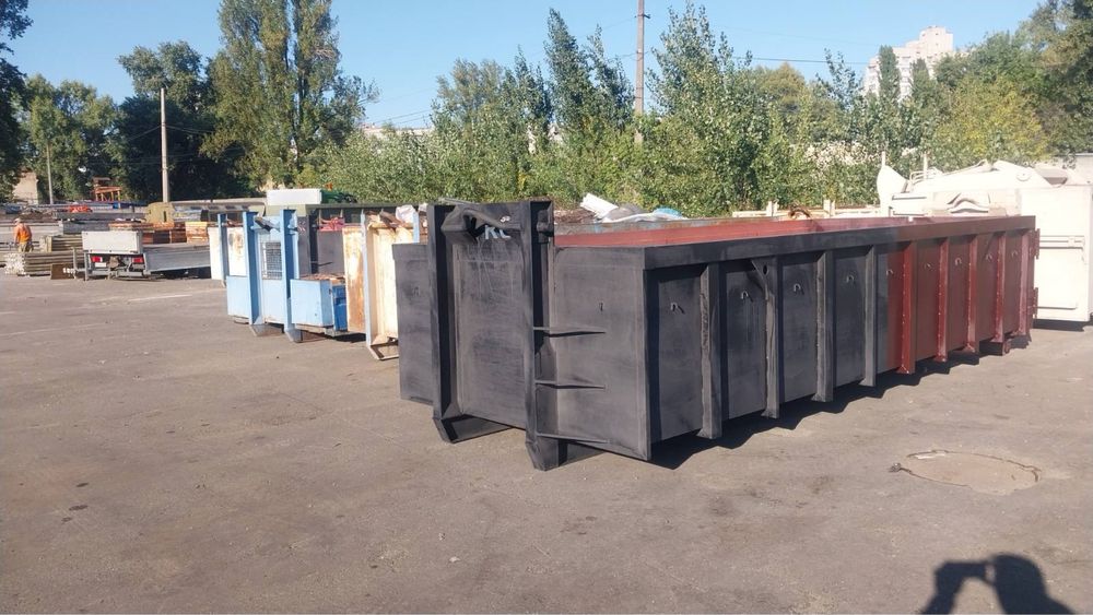 Вивіз будівельного сміття контейнерами 15 м3 , 16 м3 , 20 м3 ,25 м3 ,