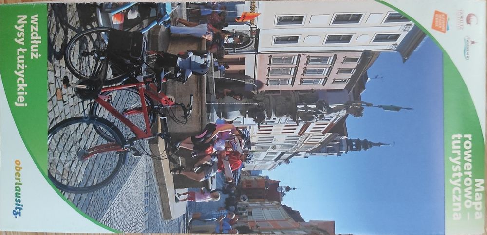 Mapa rowerowo -Turystyczna wzdłuż Nysy  Łużyckiej