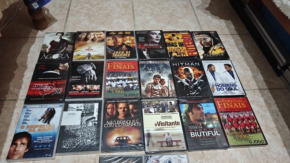 20 Filmes novos selados.