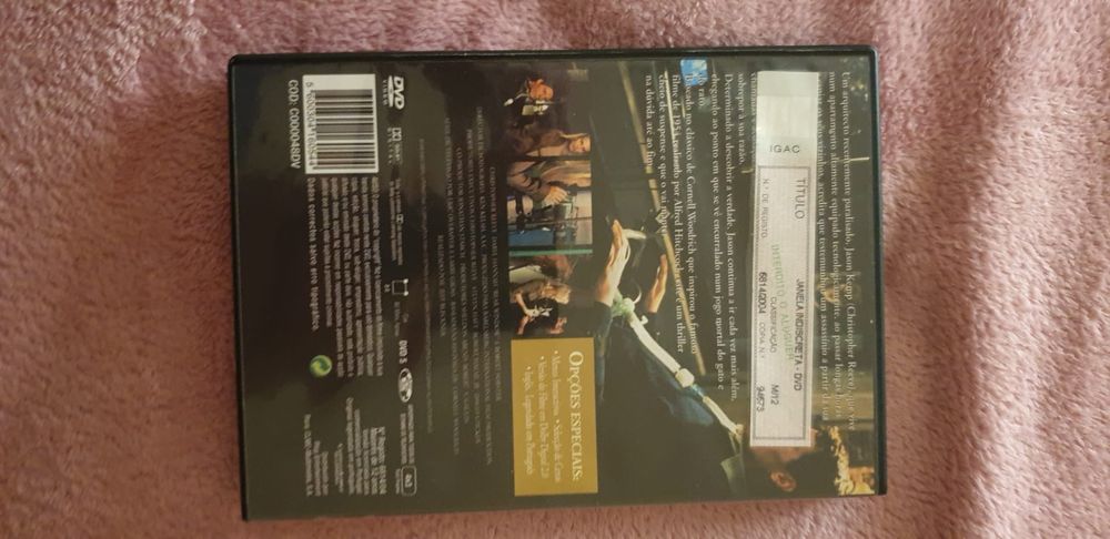 DVD Janela Indiscreta