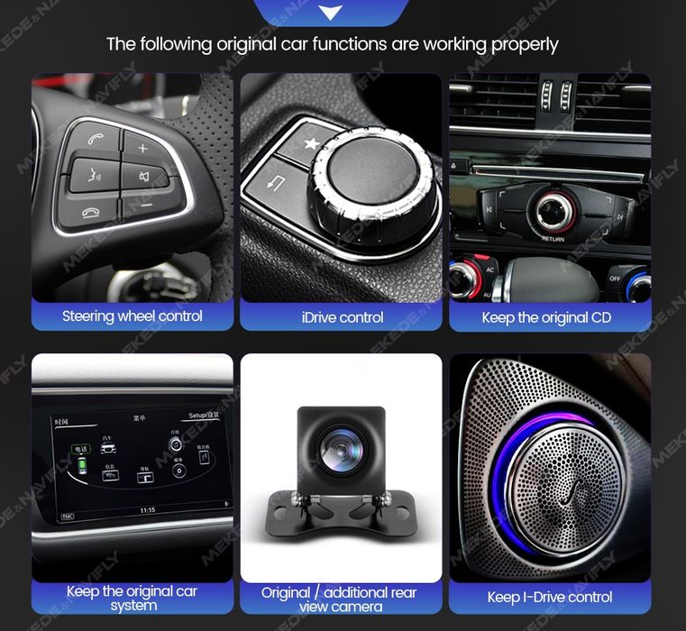 Rádio Android 8-Core 6GB/128GB para Audi A4 B8 / A4L / A5 CarPlay / Android Auto / 4G