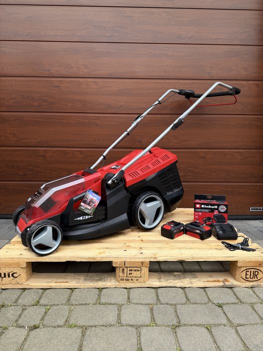 Kosiarka 36cm akumulator 2x4ah einhell