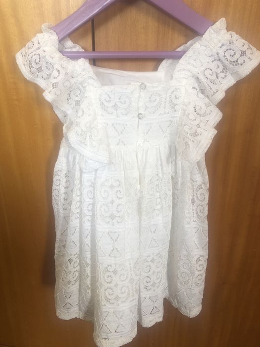 Vestido de Cerimónia rendado Mayoral  Menina 4 anos