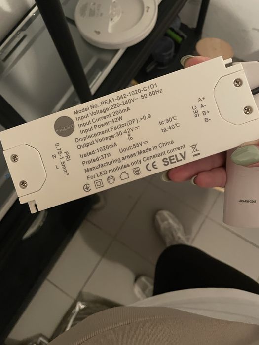 Paniel Luz Led retangular