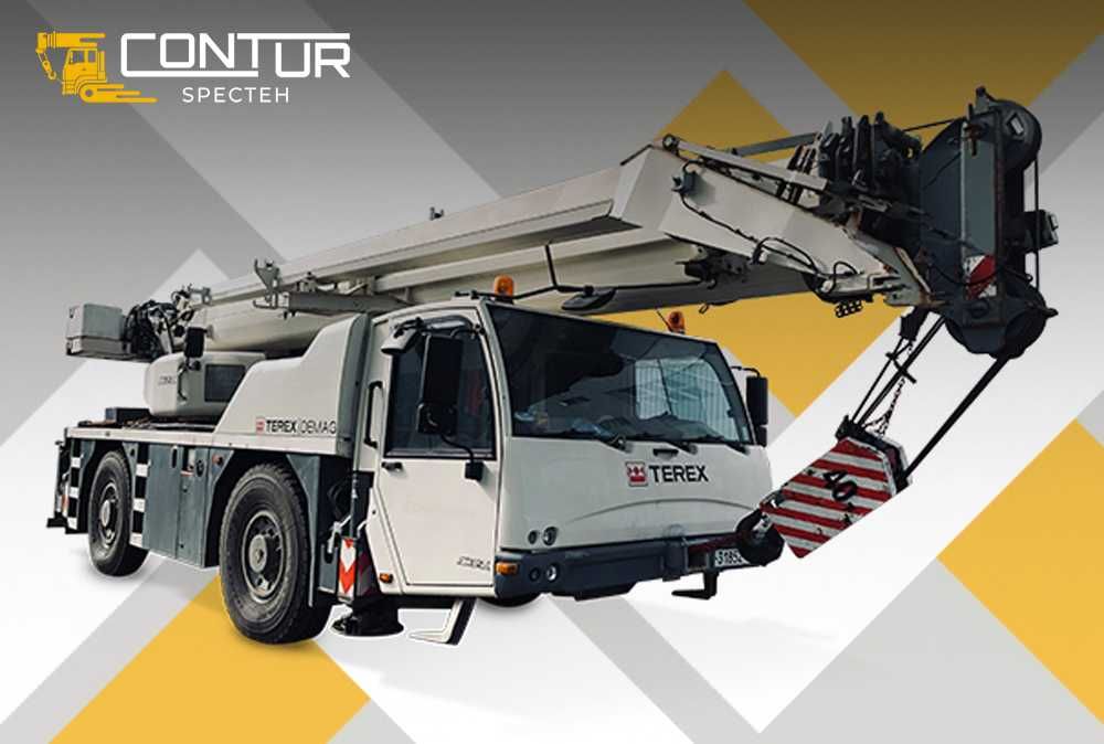 Оренда та послуги автокранів TEREX-DEMAG (AC40L / AC35L) 2540 грн/год.