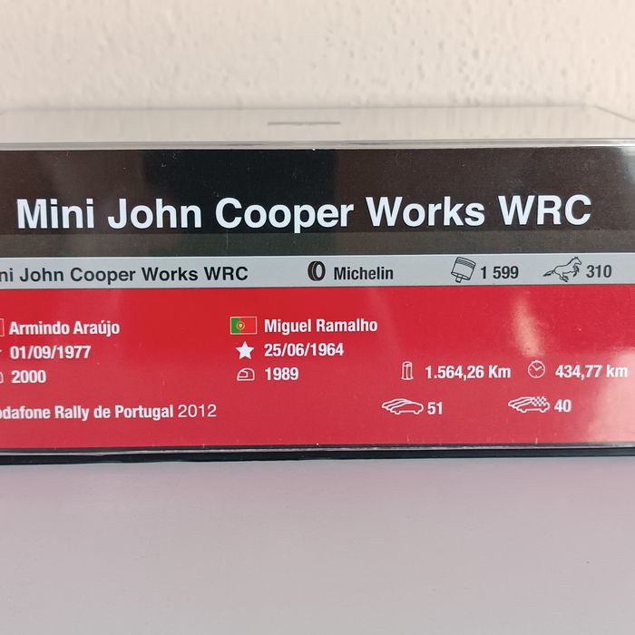 Mini John Cooper Works WRC 1/43