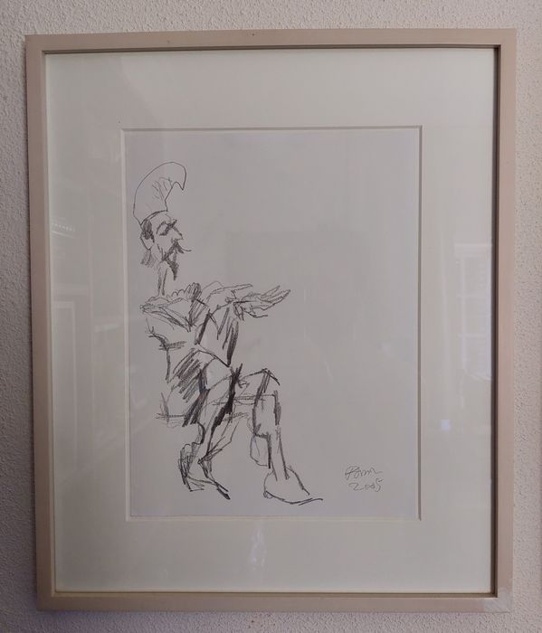 Don Quixote - original de Júlio Pomar