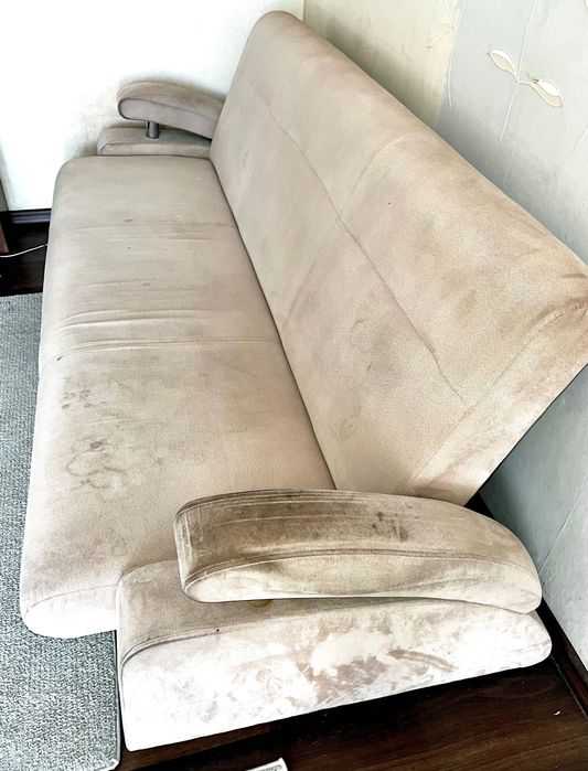 Oddam używany fotel z tapczanem