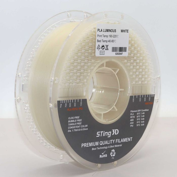 Pla luminous rainbow, luminous , Sting 3D