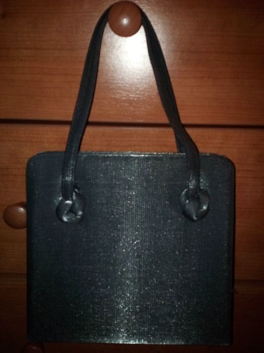 Silver-gray ceremonial bag