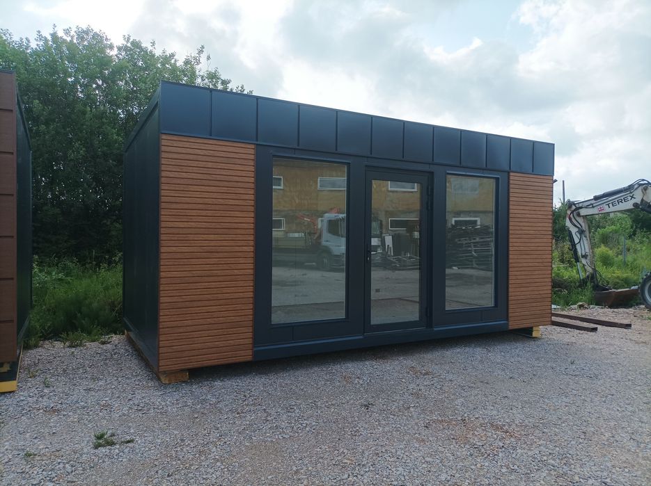 Kontener,pawilon biurowo handlowy 6/3 m dostępny od ręki