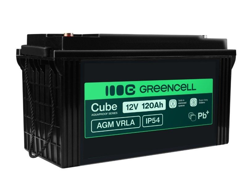 Акумулятор Green Cell AGM VRLA 12 V 120 Ah IP54