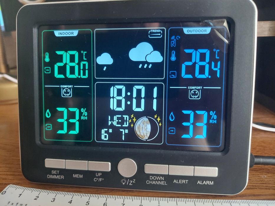 Багатофункціональна метеостанція Weather Station AN0814-B