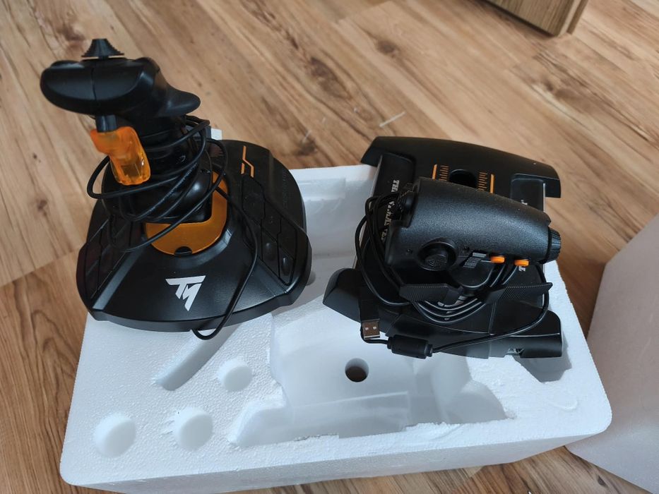 Thrustmaster T.16000M FCS Flight Pack – Stan niemal jak NOWY | Gwarancja | Komplet | Dla prawdziwego pasjonata!