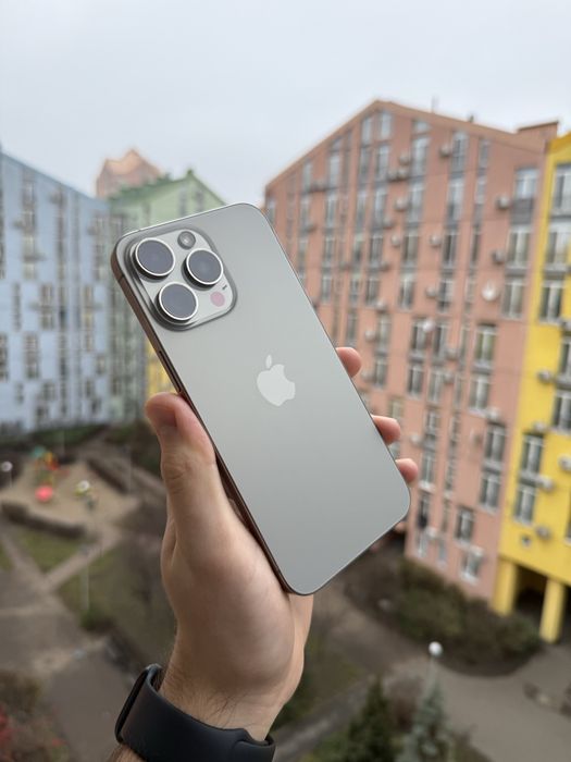 95% Аккум Идеал iPhone 15 Pro Max 256Gb Natural Titanium Neverlock