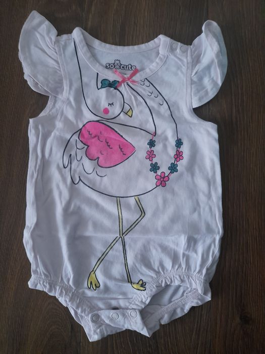 Body niemowlęce dla dziewczynki na lato