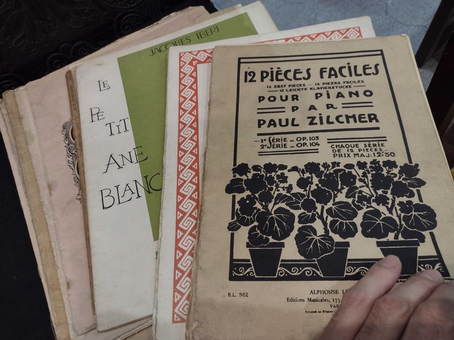 Livros Partituras várias 10 unidades